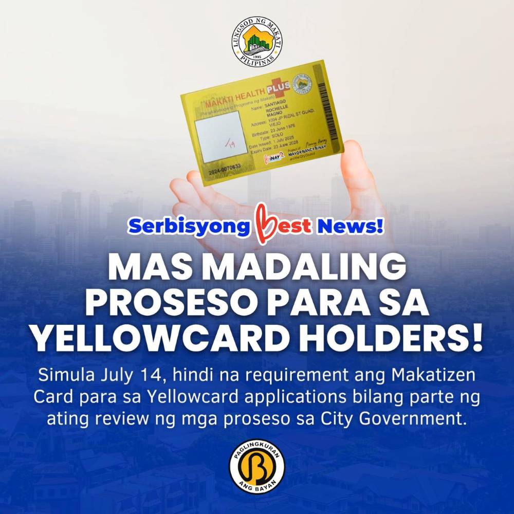  Yellow Card Renewal