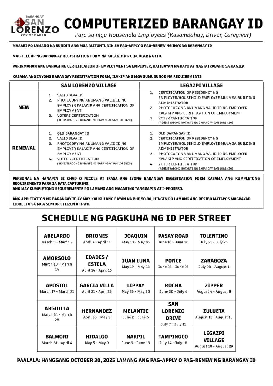 Computerized Barangay Id