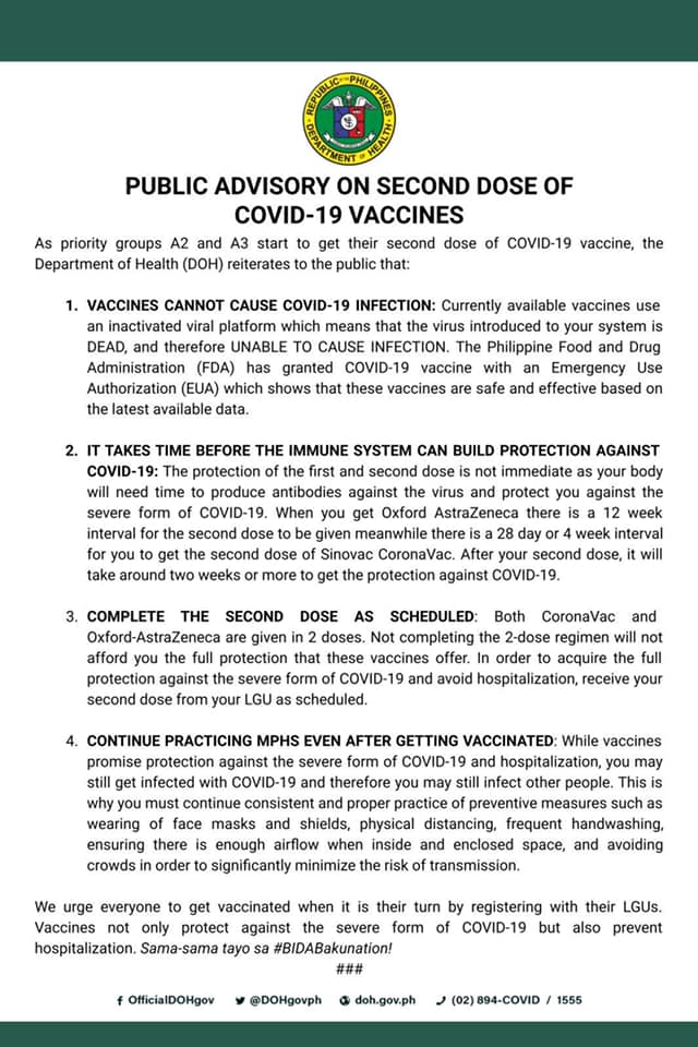 2nd Vaccines