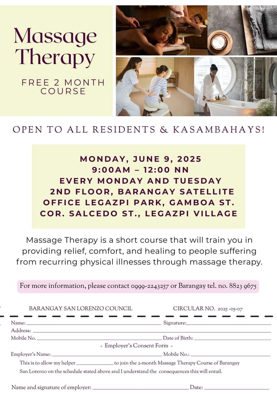 Massage Therapy Course
