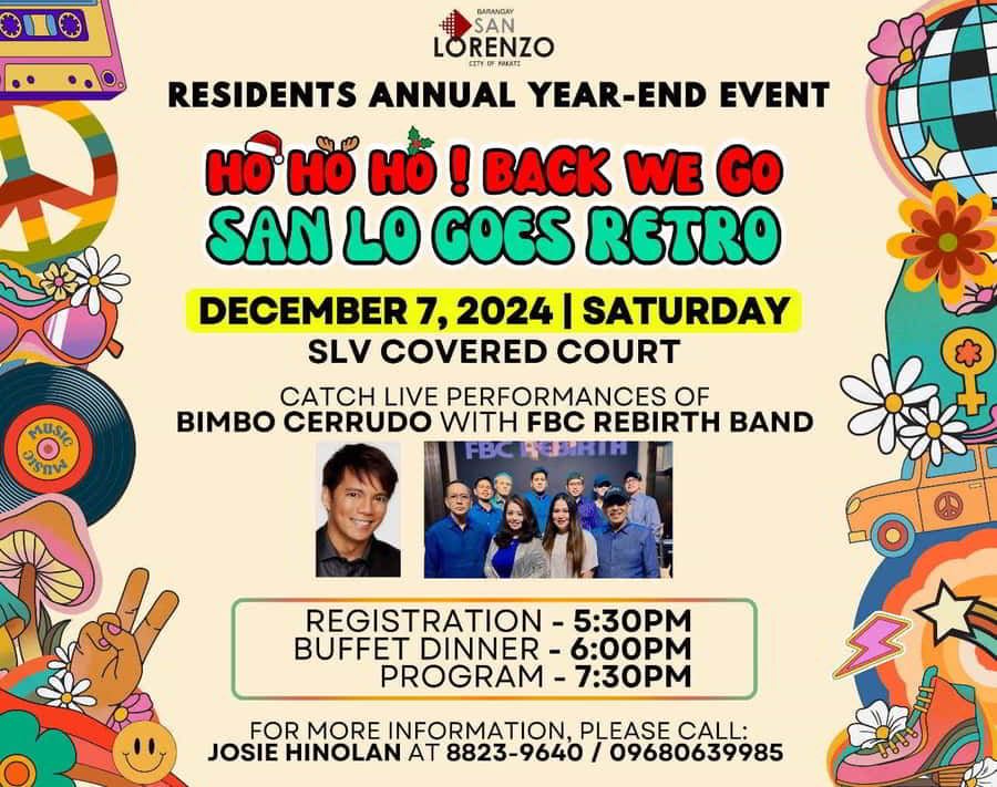 Residents Annual Year-end Event