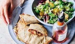 Vegetable calzone