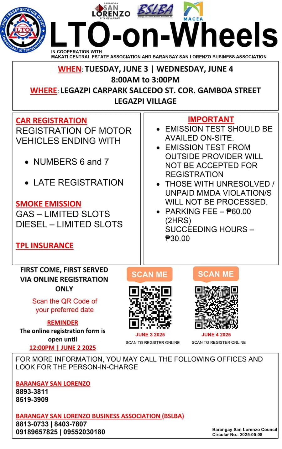 LTO On Wheels June 2025