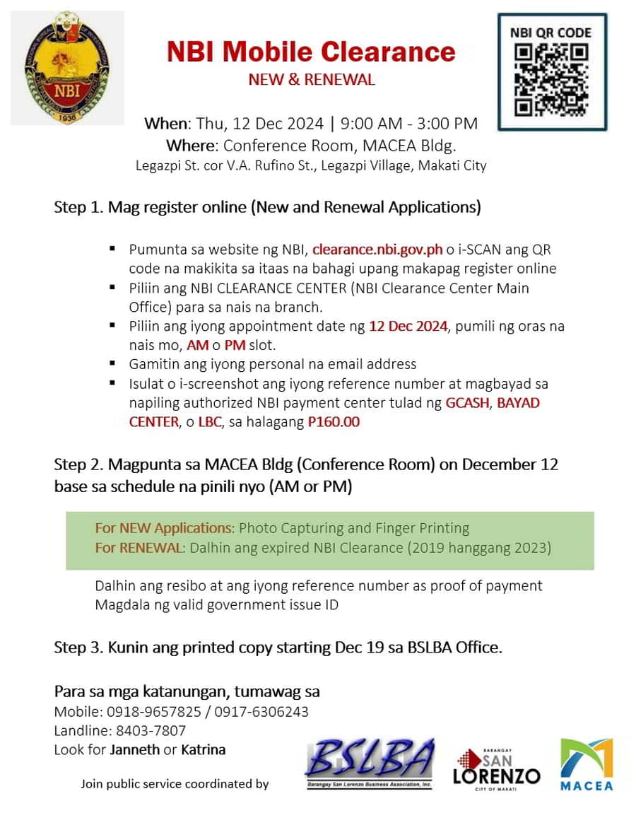 NBI Mobile Clearance