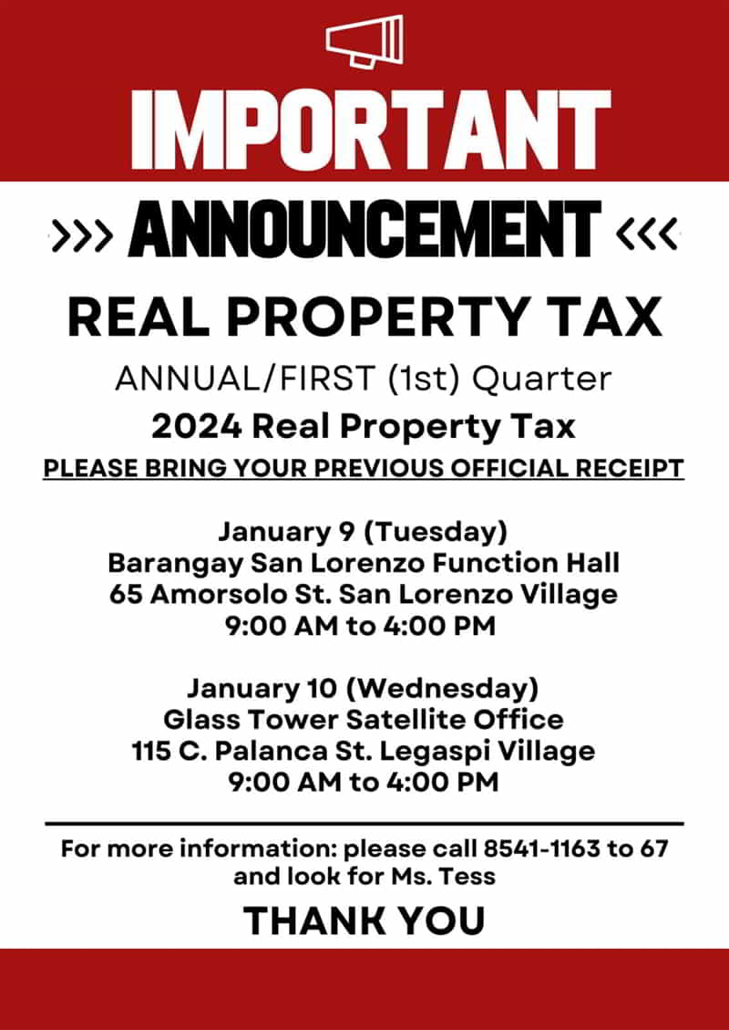 San Lo Home San Lo News Events And COVID 19 Info   Real Tax 2024 